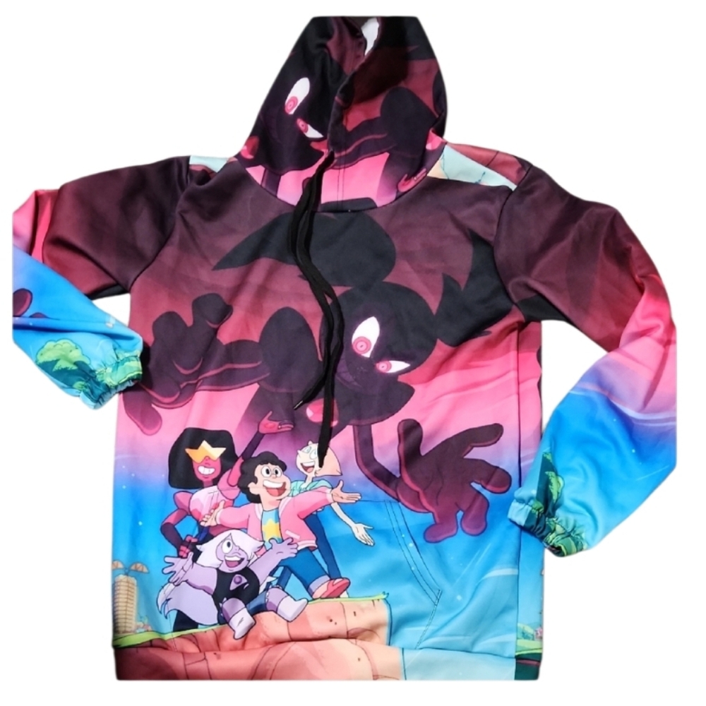Xl Teen Steven UniverseColorful Graphic Hoodie